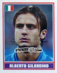 Sticker Alberto Gilardino - England 2006 - Merlin