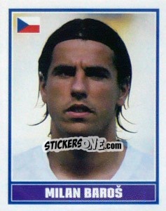 Sticker Milan Baros - England 2006 - Merlin