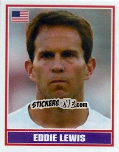 Sticker Eddie Lewis - England 2006 - Merlin