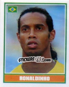 Sticker Ronaldinho - England 2006 n. 339 - Merlin