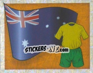 Sticker National Flag - Kit - England 2006 n. 343 - Merlin