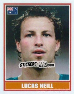 Sticker Lucas Neill - England 2006 - Merlin