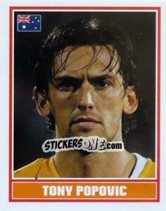 Sticker Tony Popovic - England 2006 - Merlin