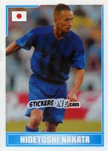 Sticker Hidetoshi Nakata (Star Player) - England 2006 - Merlin