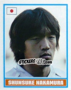 Sticker Shunsuke Nakamura - England 2006 - Merlin
