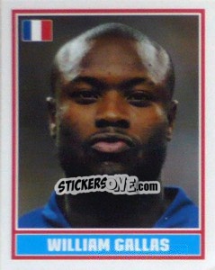 Cromo William Gallas - England 2006 - Merlin