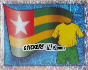 Sticker National Flag - Kit - England 2006 n. 403 - Merlin