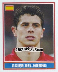 Sticker Asier Del Horno - England 2006 - Merlin