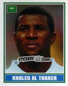 Sticker Khaled Al Thaker - England 2006 n. 441 - Merlin