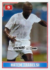 Sticker Hatem Trabelsi (Star Player) - England 2006 - Merlin