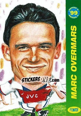 Sticker Marc Overmars - 1999 Series 4 - Promatch