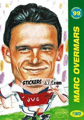 Sticker Marc Overmars - 1999 Series 4 n. 4 - Promatch