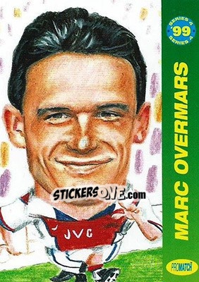 Cromo Marc Overmars - 1999 Series 4 - Promatch