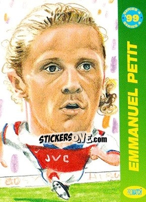Sticker Emmanuel Petit - 1999 Series 4 - Promatch