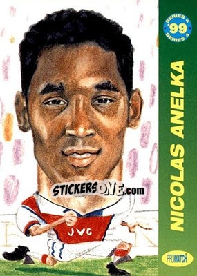 Sticker Nicolas Anelka - 1999 Series 4 - Promatch