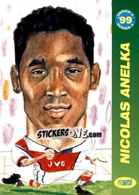 Sticker Nicolas Anelka - 1999 Series 4 n. 9 - Promatch