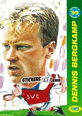 Sticker Dennis Bergkamp - 1999 Series 4 n. 10 - Promatch