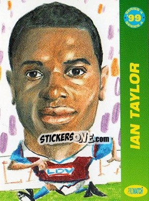 Sticker Ian Taylor - 1999 Series 4 n. 14 - Promatch