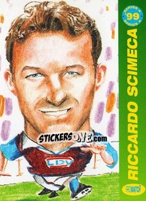 Figurina Riccardo Scimeca - 1999 Series 4 n. 16 - Promatch