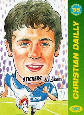 Sticker Christian Dailly - 1999 Series 4 n. 21 - Promatch