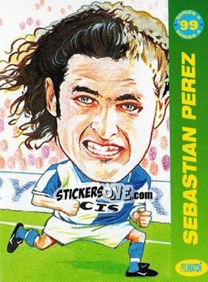 Sticker Sebastian Perez - 1999 Series 4 - Promatch