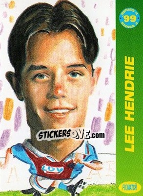Sticker Lee Hendrie - 1999 Series 4 - Promatch
