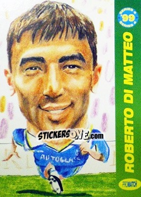Sticker Roberto Di Matteo - 1999 Series 4 - Promatch
