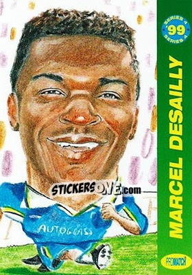 Sticker Marcel Desailly - 1999 Series 4 n. 38 - Promatch