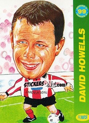 Sticker David Howells - 1999 Series 4 n. 43 - Promatch