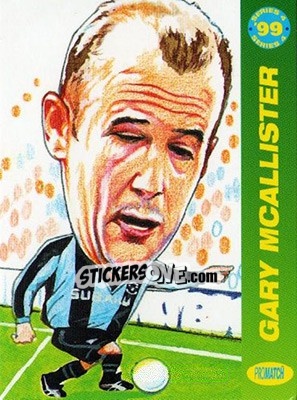 Sticker Gary McAllister - 1999 Series 4 n. 45 - Promatch
