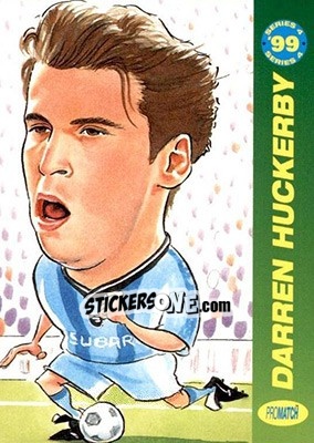 Sticker Darren Huckerby - 1999 Series 4 - Promatch