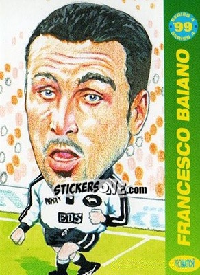 Sticker Francesco Baiano - 1999 Series 4 - Promatch
