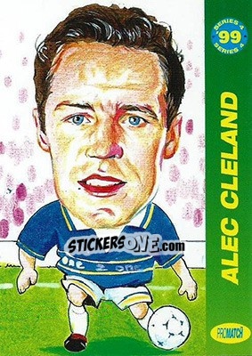 Sticker Alec Cleland - 1999 Series 4 n. 55 - Promatch