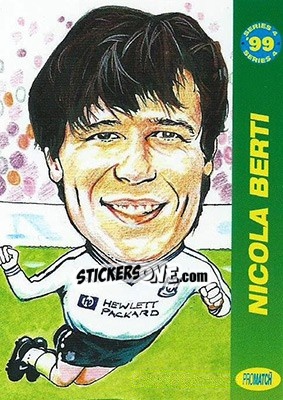Cromo Nicola Berti - 1999 Series 4 n. 56 - Promatch