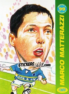 Sticker Marco Materazzi - 1999 Series 4 n. 60 - Promatch
