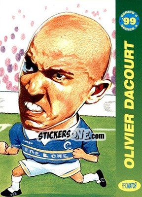 Sticker Olivier Dacourt - 1999 Series 4 n. 61 - Promatch