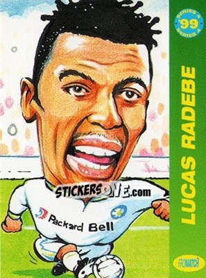 Sticker Lucas Radebe - 1999 Series 4 n. 66 - Promatch