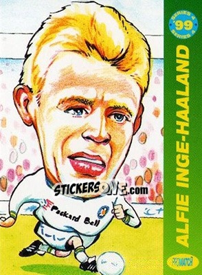 Sticker Alfie Inge-Haaland - 1999 Series 4 - Promatch