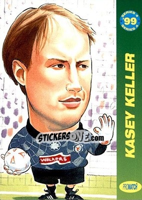 Sticker Kasey Keller - 1999 Series 4 - Promatch