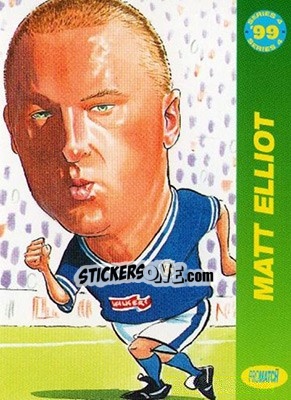 Sticker Matt Elliot - 1999 Series 4 - Promatch