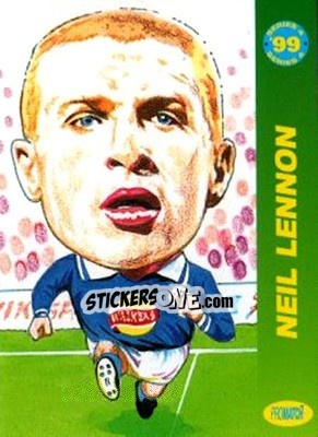 Sticker Neil Lennon - 1999 Series 4 n. 80 - Promatch
