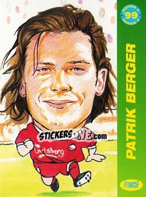 Sticker Patrik Berger - 1999 Series 4 - Promatch