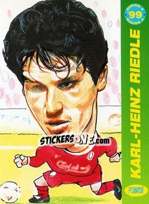 Sticker Karl-Heinz Riedle - 1999 Series 4 - Promatch