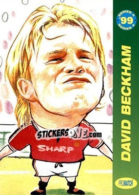 Sticker David Beckham - 1999 Series 4 n. 93 - Promatch