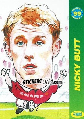 Sticker Nicky Butt - 1999 Series 4 - Promatch