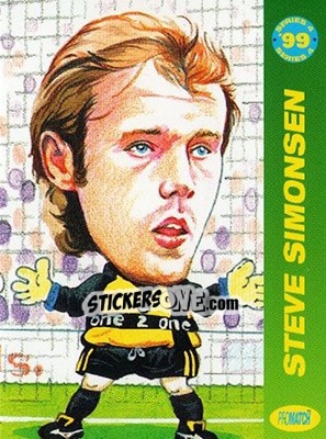 Sticker Steve Simonsen - 1999 Series 4 - Promatch