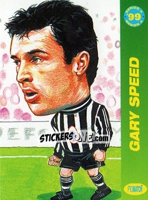 Sticker Gary Speed - 1999 Series 4 n. 108 - Promatch