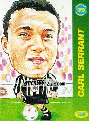 Sticker Carl Serrant - 1999 Series 4 n. 112 - Promatch