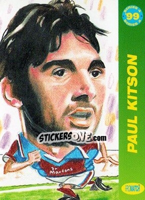 Sticker Paul Kitson - 1999 Series 4 - Promatch