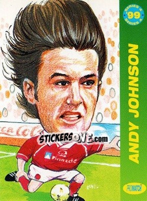 Sticker Andy Johnson - 1999 Series 4 n. 120 - Promatch